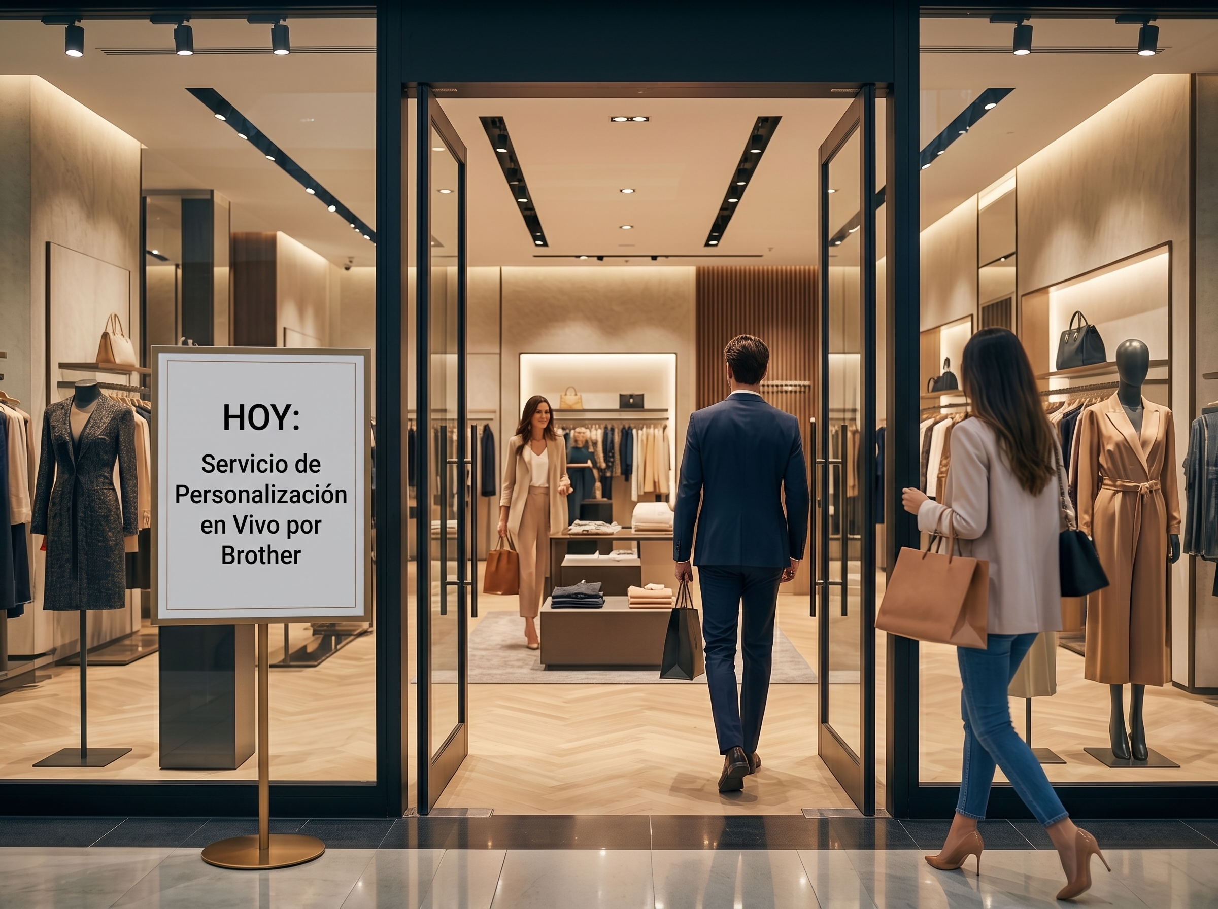 Bordado exclusivo para tiendas de moda
